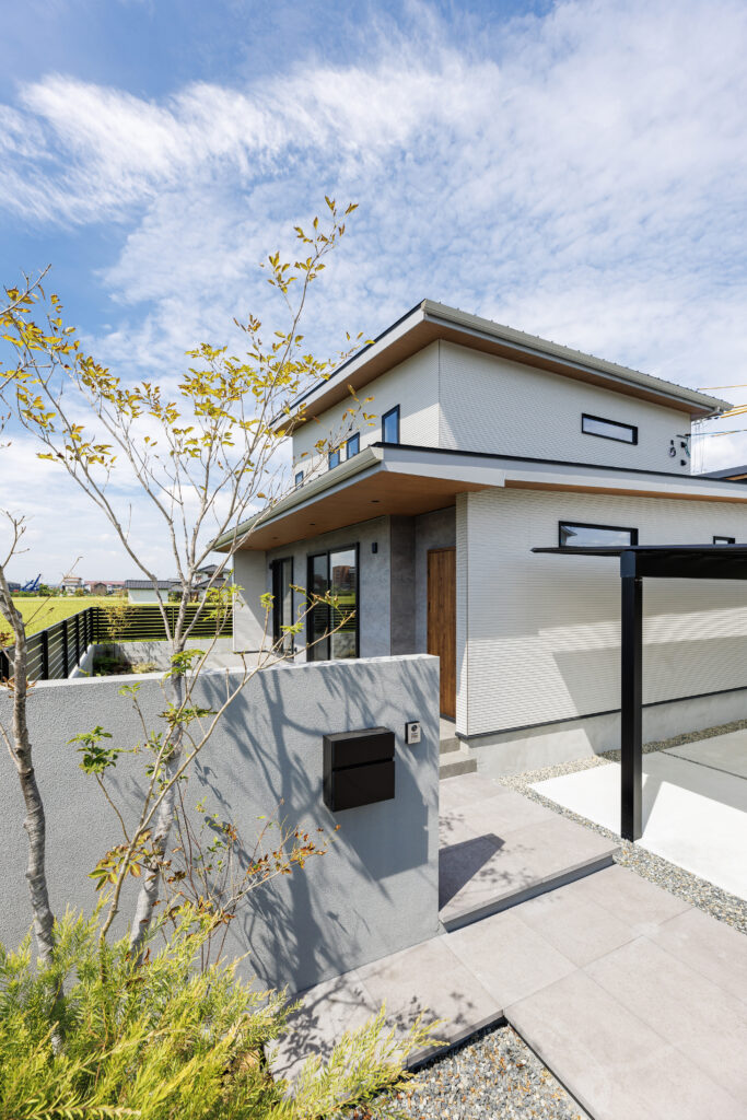 岡山市南区浦安本町モデルハウス外観