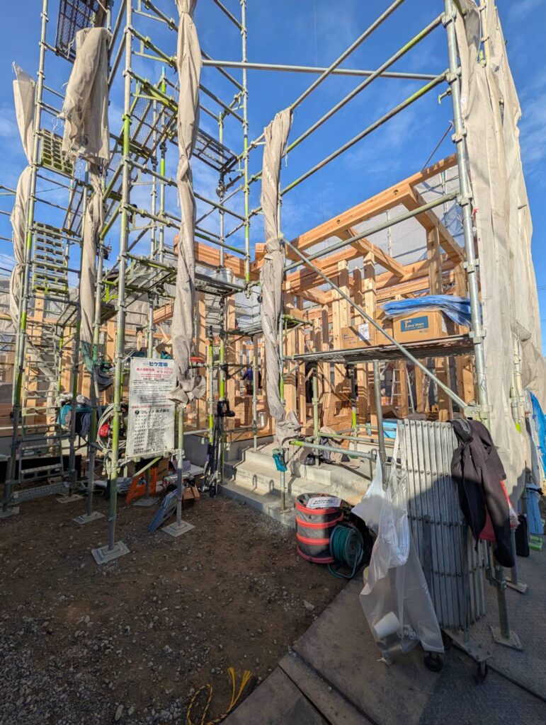 倉敷市　U様邸上棟