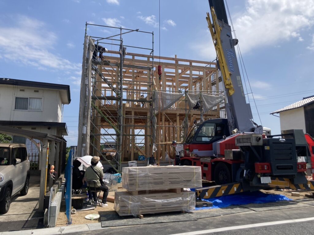 O様邸　上棟でした！