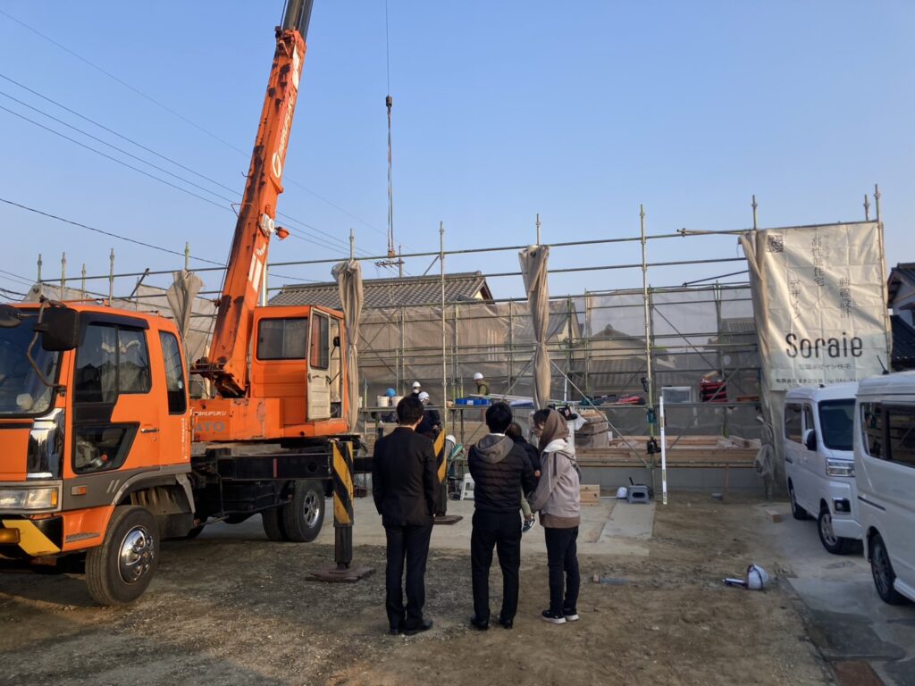 岡山市南区　O様邸上棟